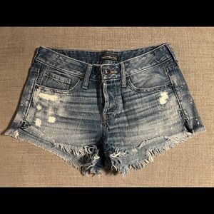 Abercrombie Distressed Denim Short